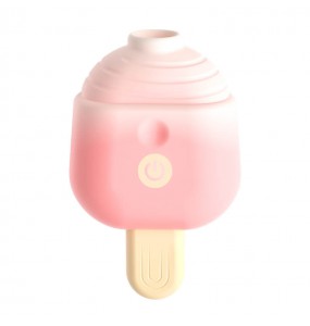 LILO - QiaoLeZi Sucking Vibrating Egg (Chargeable - Pink)